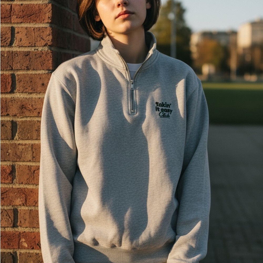 Old Navy Gray Crew Neck Sweater